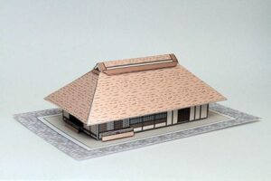 papercraft tomiokake - Tomioka House Paper craft