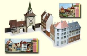 FallerStadt - Diorama RPG Town paper craft