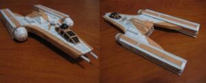 IMG 3706 - BTL Y-wing starfighter Paper craft