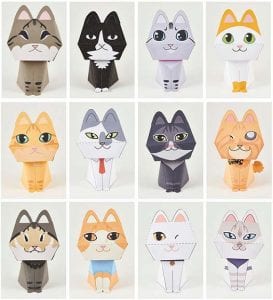 purri - Purring Quest Cats Paper craft