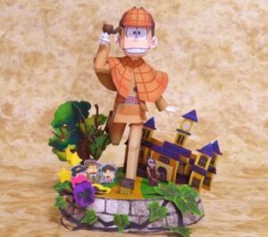 Ltante11245 - Detective Osomatsu-kun paper craft