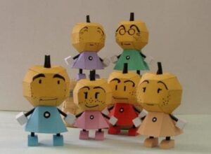 nashibo - Nashibo Family Paper craft