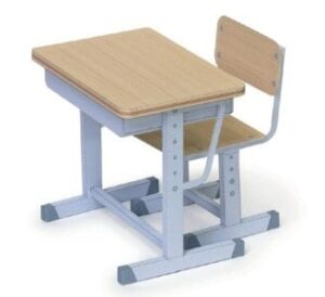 main school 04 - Japan School Desk and Chair Papercraft