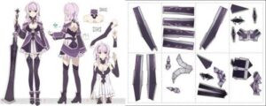 streas des - Strea's Sword Cosplay Paper craft