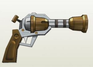 bell trigger - Dark Cloud Bell Trigger Gun paper craft