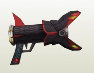 dc21 - Dark Cloud Dark Viper Gun Paper craft