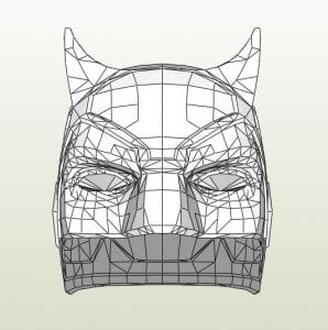 Daredevil Mask paper craft