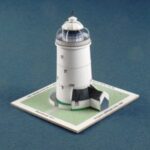 st agnes lighthouse - St. Agnes Lighthouse Paper craft