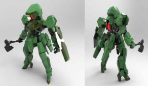 hewe - SD Graze Gundam paper craft