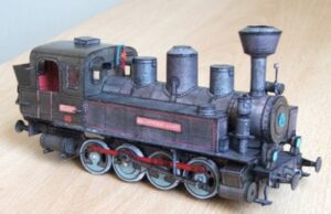 arcivevoda karel papercraft - Locomotive Arcivevoda Karel paper craft