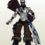 ryze tribal League of Legends papercrafts - LOL Tribal Ryze paper craft