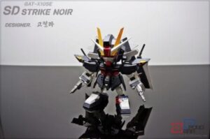 Sd strike noir - SD Strike Noir Gundam Paper craft