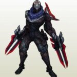 project zed - LOL Project Zed Paper craft