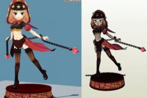 1512700549166 - Velvet Odin Sphere Paper craft