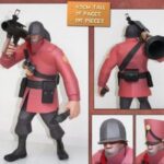 soldier - Team Fortress 2 Soldier Paper craft