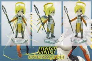 mercy overwatch by raven sent iv dbtaron - Chibi Overwatch - Mercy Paper craft