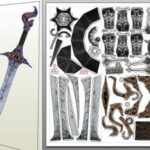 bloodborne papercraft chime maiden bell dagger by eutytoalba dc456j6 - Bloodborne Chime Maiden Bell+Dagger Paper craft