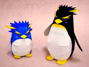 Penguin Paper craft
