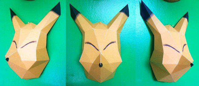 Zelda Keaton Mask Paper craft