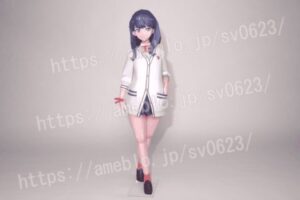 L11511 - Takarada Rikka Paper craft