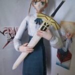 100 1786 - Arthuria Saber Casual Uniform Paper craft