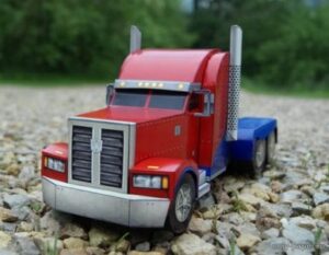 optimus prime - Optimus Prime Truck Paper craft