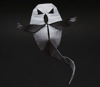 Ghost Origami Paper craft