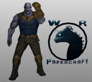 thanos paper craft - Thanos Paper craft