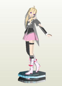 vocaloid IA - Vocaloid IA Paper craft