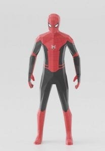 Spiderman Far From Home Paper craft