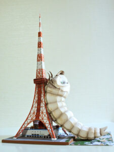 c1 3 - Tokyo Tower & Mothra Paper craft