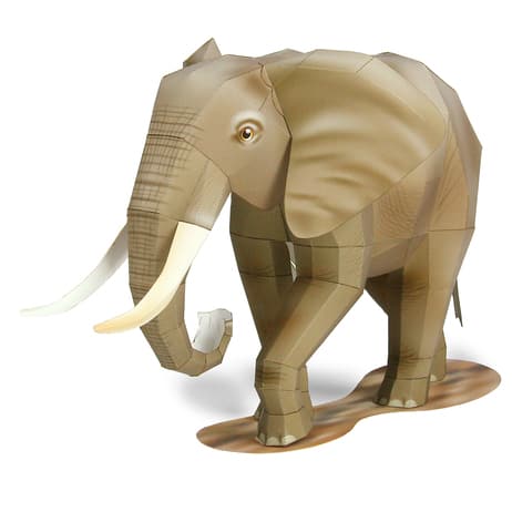 Elephant Paper craft
