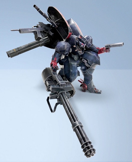 Metal Wolf Chaos Game Paper craft