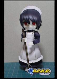 L11859 - Chibi Maid Paper craft