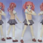 shirai kuroko paper craft - Anime Girl Shirai Kuroko Paper craft