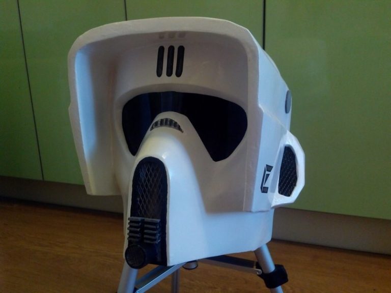Star Wars Imperial Scout Helmet Paper craft