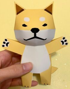 05 - Link Dog Paper craft