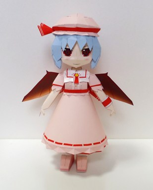 Remilia Scarlet by Noby Paper craft