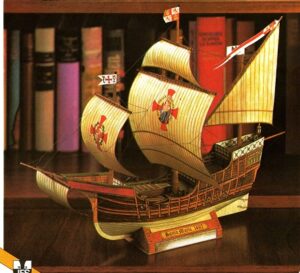 santa maria ship paper craft - Santa Maria 1492 Ship Paper craft