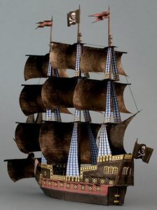 DarkPromise2 - Pirate Ship Dark Promise Paper craft