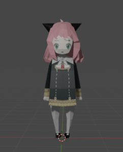 anya finish ver - So I made Anya on Blender