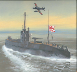 I 19 OTSU GATA submarine papercraft - Submarine Papercraft : I-19 Otsu Gata