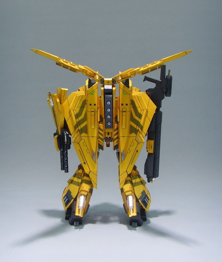 MSZ 006 3B Zeta Gundam 3B Type Papercraft