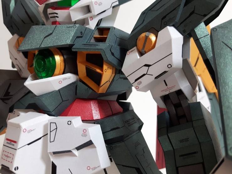 SD Riascita Gundam Papercraft 1 - SD Reniscita Gundam Papercraft