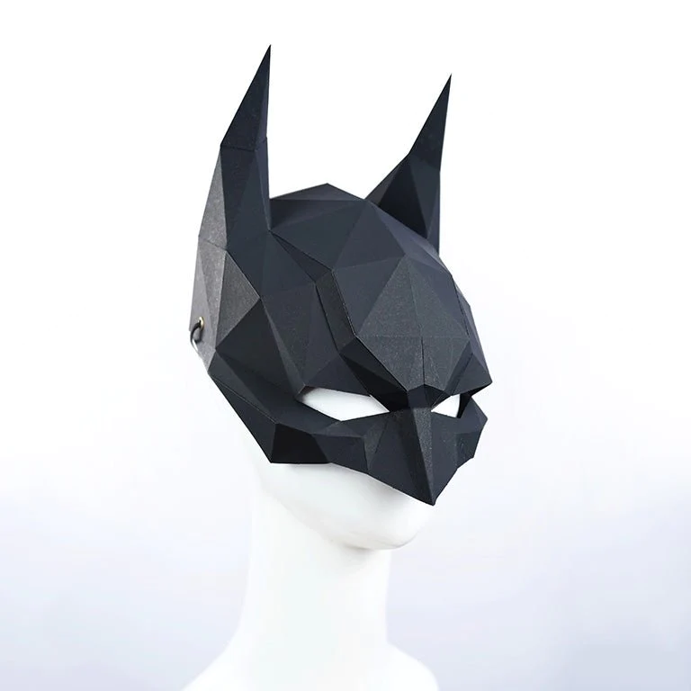 bat mask - High Quality Paper Mask Papercraft