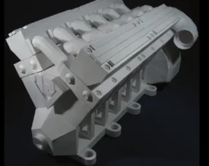 V12 Engine Papercraft