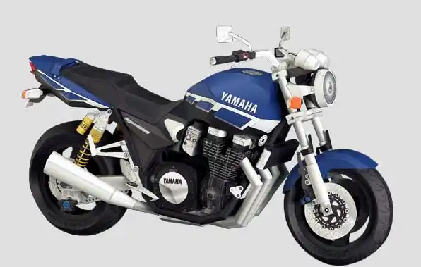 Yamaha XJR 1300 Papercraft