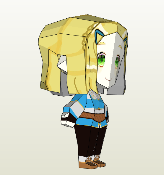 Screenshot 2024 07 29 072306 - Zelda : Breath of The Wild Papercraft