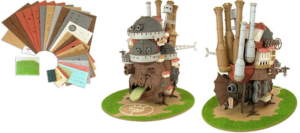 diy papercraft kit - DIY Papercrafts Kits : Howl's Moving Castle Series