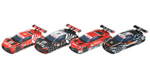 hond nsx gt 4team 2023 - 2023 HONDA NSX-GT Race Car Papercraft